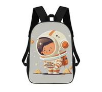 sinyumoney Astronaut Cute Backpack School Business Laptop Rucksack Bag Unisex Casual Daypack for Teenage Girls Boys Women Men 17inch