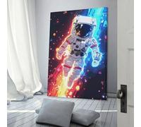 sinyumoney Astronaut Dimension Pictures for Hallway for Bedroom Office Bathroom Decor Wall Decoration 20x30inch(50x75cm)