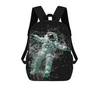 sinyumoney Astronaut Fantasy School Backpack Work Laptop Backpack Rucksack Bag for Camping Outdoor Adventures And Daily Travel 17inch