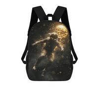 sinyumoney Astronaut Floating in Space -5 Children's Backpacks 17inch School Backpack 3D Printed Bag Bookbag for Kids Travel Rucksacks Boy Girl Book Bags Kids School Bag