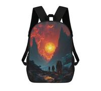 sinyumoney Astronaut on New Planet Backpack School Bag Lightweight Airport College Students Back Pack for Men, Women & Teenage Boys 17inch