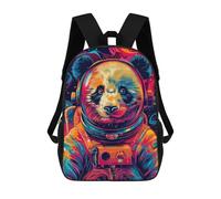 sinyumoney Astronaut Panda Space Backpack School Bag Travel College Rucksack Backpacks for Men, Women & Teenage Boys 17inch
