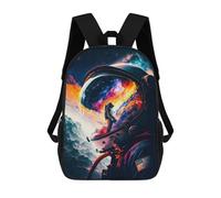 sinyumoney Astronaut Portrait 07 Backpack School Bag Work Business College School for Men/Women 17inch