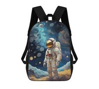 sinyumoney Astronaut Space Fantasy Backpack School Bag Large Water Resistant Laptop Backpack for School/Work/Travel 17inch