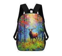 sinyumoney Autumn Forest Majesty Rucksack Water Resistant Computer Rucksack for Camping Outdoor Adventures And Daily Travel 17inch