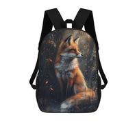 sinyumoney Autumn Fox in Forest-6 Backpack School Daypacks Business Backpack Water Resistant Bookbag for Camping Outdoor Adventures And Daily Travel 17inch