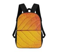 sinyumoney Autumn Leaf Close-Up Backpack School Computer Rucksack for School/Work/Travel for Girls Boys Teenage 17inch