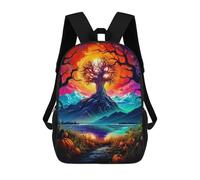 sinyumoney Autumnal Fantasy Landscape -1 Backpack School Lightweight Airport College Students Back Pack for Men, Women & Teenage Boys 17inch