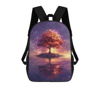 sinyumoney Autumnal Serenity Reflections Backpack School Bag Business Durable Laptop Bag for Campus Outdoor Travel Sports 17inch