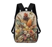 sinyumoney Autumnal Still Life with Pineapple Rucksack Rucksack Casual Daypacks School Work Travel Bag for School/Work/Travel 17inch