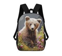 sinyumoney Baby Bears Vintage School Backpack Travel College Rucksack Backpacks for Campus Outdoor Travel Sports 17inch