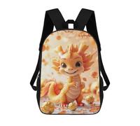 sinyumoney Baby Dragon Backpack School Bag Water Resistant Travel Backpack Computer Bag for Girls Boys Teenage 17inch