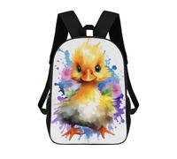 sinyumoney Baby Duck Cute School Backpack Work Laptop Backpack Rucksack Bag for Camping Outdoor Adventures And Daily Travel 17inch