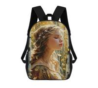 sinyumoney Backpack, Autumn Enchanted Forest Fantasy School Bags Schoolbag, School Bags,Travel Rucksacks Book Bags 3D Printed Cartoon Large Capacity Backpack for Boy And Girl 17inch