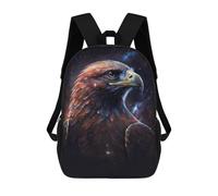 sinyumoney Backpack, Eagle Fantasy Art Print School Bags Schoolbag, School Bags,Travel Rucksacks Book Bags 3D Printed Cartoon Large Capacity Backpack for Boy And Girl 17inch