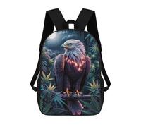 sinyumoney Backpacks Eagle in The Twilight Kids School Backpack School Bag 3D Printed School Bags for Boys Elementary And Middle School Students 17inch