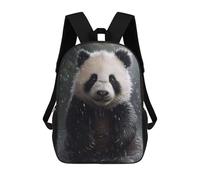 sinyumoney Backpacks,Kids School Backpack,3D Printed Cute Wet Panda Children Backpacks,Kids Kindergarten Cute Travel Bags Casual Daypack for Boys School Students 17inch