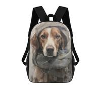 sinyumoney Backpacks Kids School Backpack Bestest Boy Is Cold School Bag 3D Printed School Bag for Boys Elementary And Middle School Students 17inch