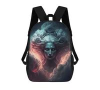 sinyumoney Backpacks Kids School Backpack Clouds of Dreams -1 School Bag 3D Printed School Bag for Boys Elementary And Middle School Students 17inch