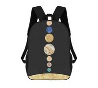 sinyumoney Backpacks Kids School Backpack Cosmic Space IV School Bag 3D Printed School Bag for Boys Elementary And Middle School Students 17inch