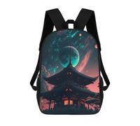 sinyumoney Backpacks Kids School Backpack Shinto Shrine V10 School Bag 3D Printed School Bag for Boys Elementary And Middle School Students 17inch
