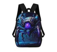 sinyumoney Backpacks Kids School Backpack Spider School Bag 3D Printed School Bag for Boys Elementary And Middle School Students 17inch