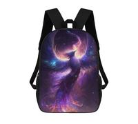 sinyumoney Backpacks The Phoenix Kids School Backpack School Bag 3D Printed School Bags for Boys Elementary And Middle School Students 17inch