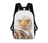 sinyumoney Bald Eagle Selfie Backpack School Bag Rucksack Casual Daypacks School Work Travel Bag for Girl, Teen Girls 17inch