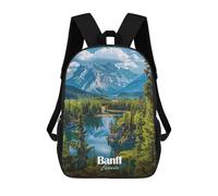 sinyumoney Banff Canada Landscape School Backpack Travel College Rucksack Backpacks for Teenage Girls Boys Women Men 17inch