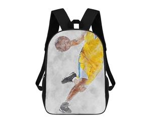 sinyumoney Basketball 6 Backpack School Daypacks Business Backpack Water Resistant Bookbag for Men, Women & Teenage Boys 17inch
