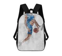sinyumoney Basketball 8 School Backpack School Secondary High School College Backpack Travel for Men, Women & Teenage Boys 17inch