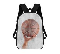 sinyumoney Basketball Backpack School Bag School Secondary High School College Backpack Travel for Girls Boys Teenage 17inch