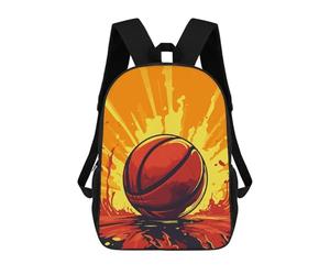 sinyumoney Basketball Ball Backpack School Lightweight Casual Daypack School Backpacks for Men, Women & Teenage Boys 17inch
