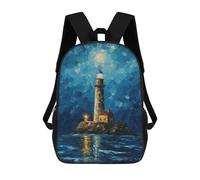 sinyumoney Beacon in The Night Backpack School Bag Large Water Resistant Laptop Backpack for Teenage Girls Boys Women Men 17inch