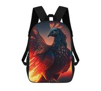 sinyumoney Beautiful Birds School Backpack 3D Printed Children's 17inch Backpacks Bag Bookbag for Kids Boy Girl Book Bags Kids School Bag Travel Rucksacks