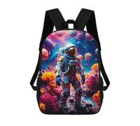 sinyumoney Beautiful Chaos School Bags High Secondary School Bags Casual Backpack for Camping Outdoor Adventures And Daily Travel 17inch