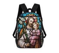 sinyumoney Beauty Quotes of Christ9 Rucksack Fashion Stationery Backpack Waterproof Casual Daypacks for Men, Women & Teenage Boys 17inch