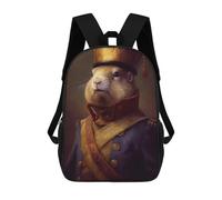 sinyumoney Beaver Backpack School Bag School Secondary High School College Backpack Travel for Teenage Girls Boys Women Men 17inch