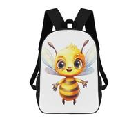 sinyumoney Bee Cute School Backpack Work Laptop Backpack Rucksack Bag for Camping Outdoor Adventures And Daily Travel 17inch