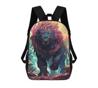 sinyumoney Behemoth's Rise A Mythical Beast Unleashed -1 Backpack School Bag Computer Rucksack for School/Work/Travel for Boys/Girls/Teenagers 17inch