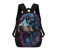 sinyumoney Bernese Mountain Dog Children's Backpacks School 3D Printed Bag Bookbag for Kids Travel Rucksacks Boy Girl Book Bags Kids School Bag 17inch
