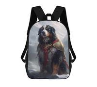 sinyumoney Bernese Mountain Viking Rucksack Daypacks Business Backpack Water Resistant Bookbag for Girl, Teen Girls 17inch