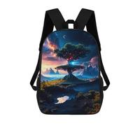 sinyumoney Big Tree School Backpack Large Water Resistant Laptop Backpack for Teenage Girls Boys Women Men 17inch