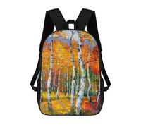 sinyumoney Birches in The Sun School Backpack Daypacks Business Backpack Water Resistant Bookbag for Campus Outdoor Travel Sports 17inch