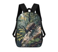 sinyumoney Black Beetle School Backpack Travel College Rucksack Backpacks for Campus Outdoor Travel Sports 17inch