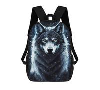 sinyumoney Black Fox Backpack School Bag Large Water Resistant Laptop Backpack for School/Work/Travel 17inch