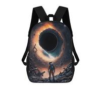sinyumoney Black Hole V3 Backpack School Lightweight Schoolbag Dayback Bookbag College for Men/Women 17inch