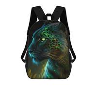sinyumoney Black Panther Backpack School Business Durable Laptop Bag for Camping Outdoor Adventures And Daily Travel 17inch