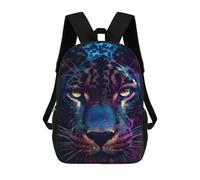 sinyumoney Black Panther Fluorescent Backpack School Bag Water Resistant Computer Rucksack for Campus Outdoor Travel Sports 17inch