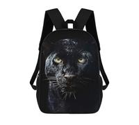 sinyumoney Black Panther Poster Kids Backpack 17 Inch School Bag 3D Printed Cartoon School Backpacks for Boys And Teenager School Students